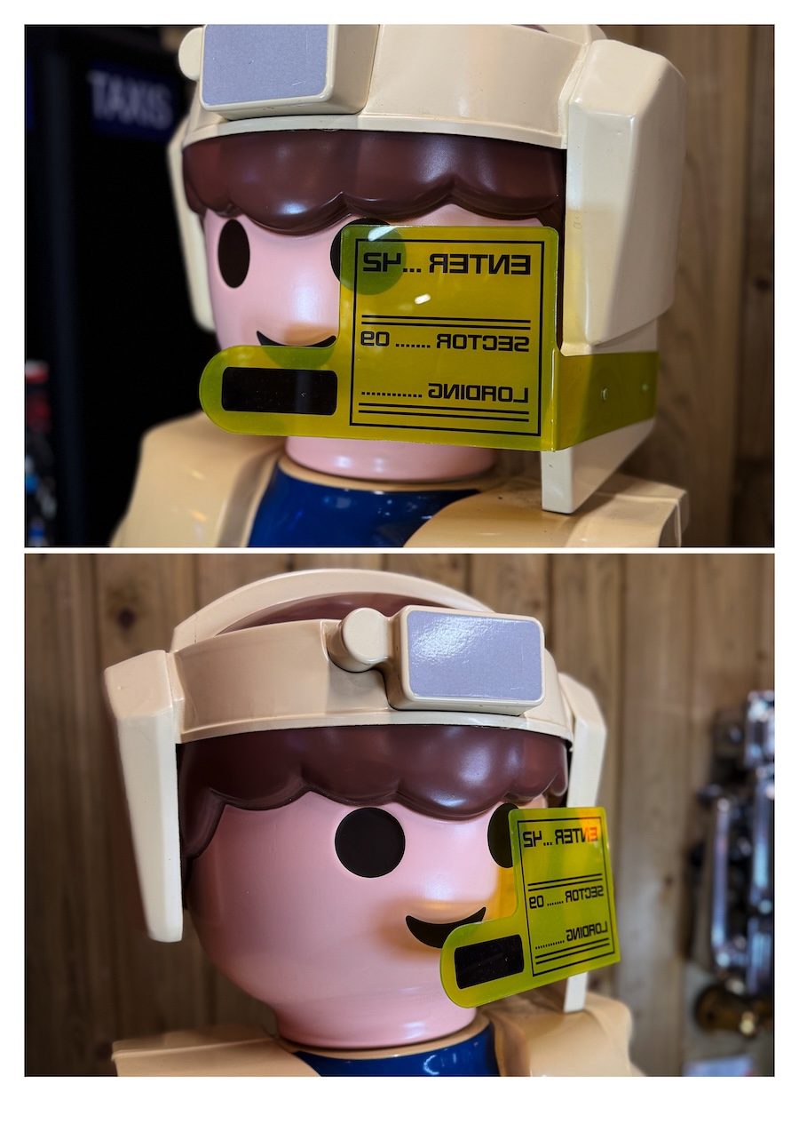 Playmobil géant Agent Spatial vintage