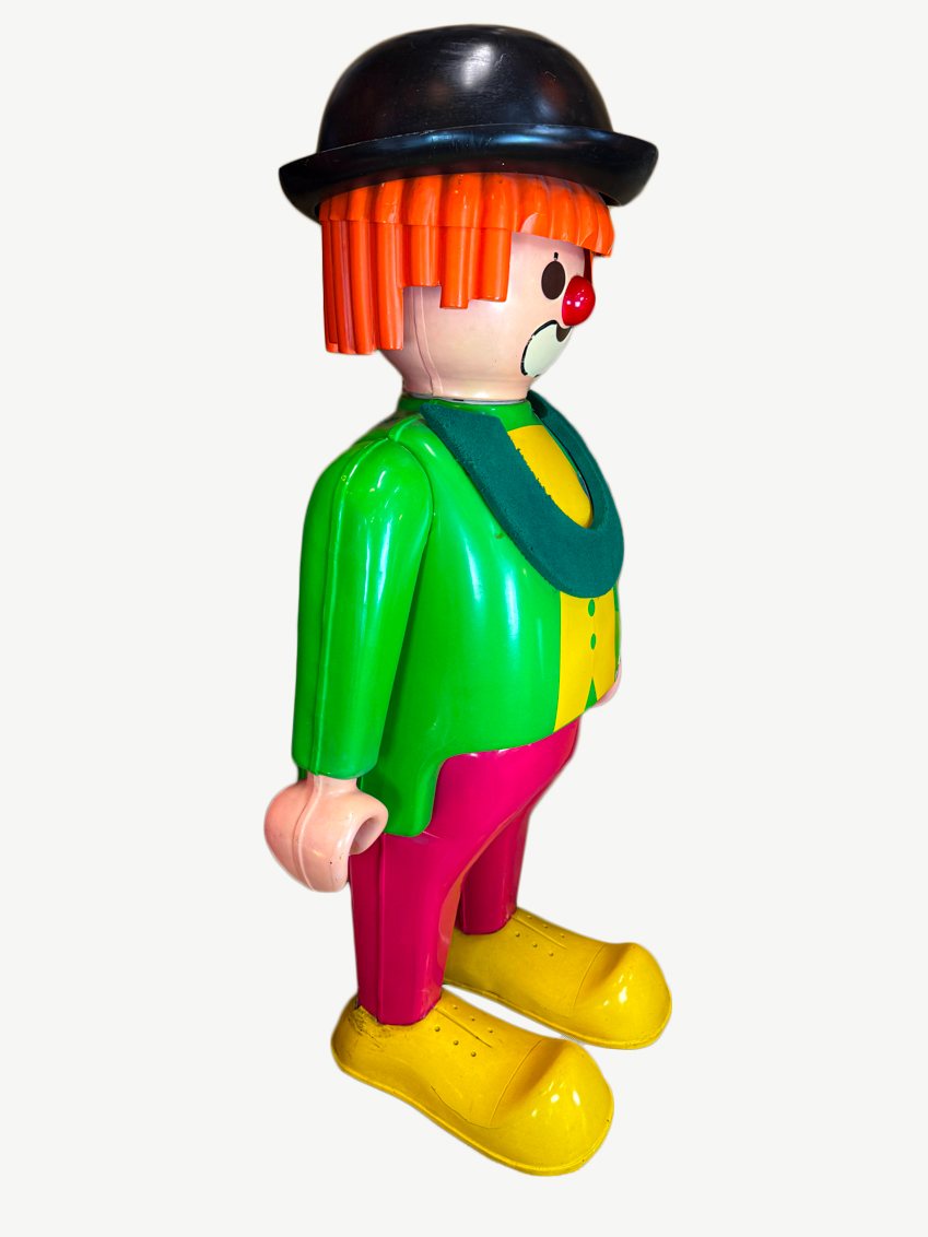 statue Playmobil géant clown