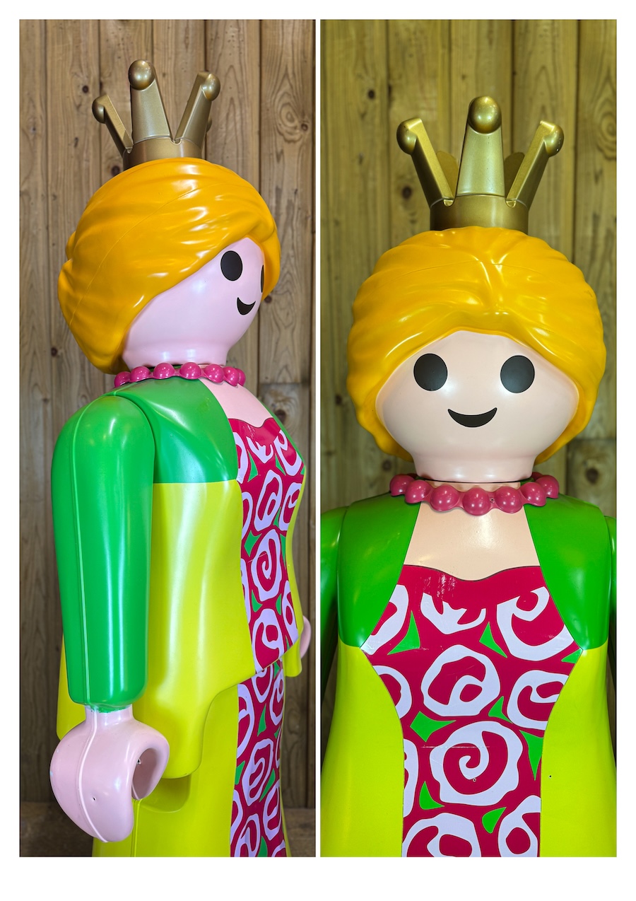 figurine Playmobil géant princesse verte