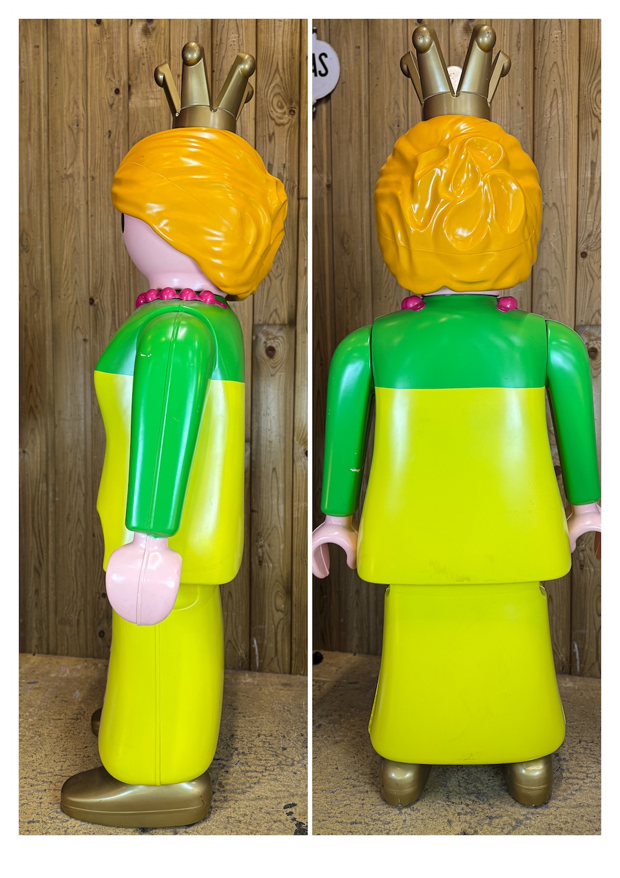 Playmobil géant princesse verte couronne