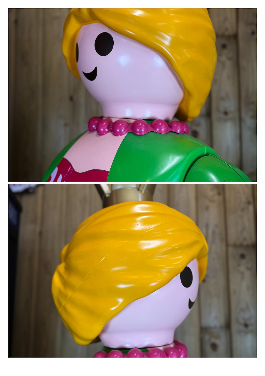 Playmobil géant princesse verte complet