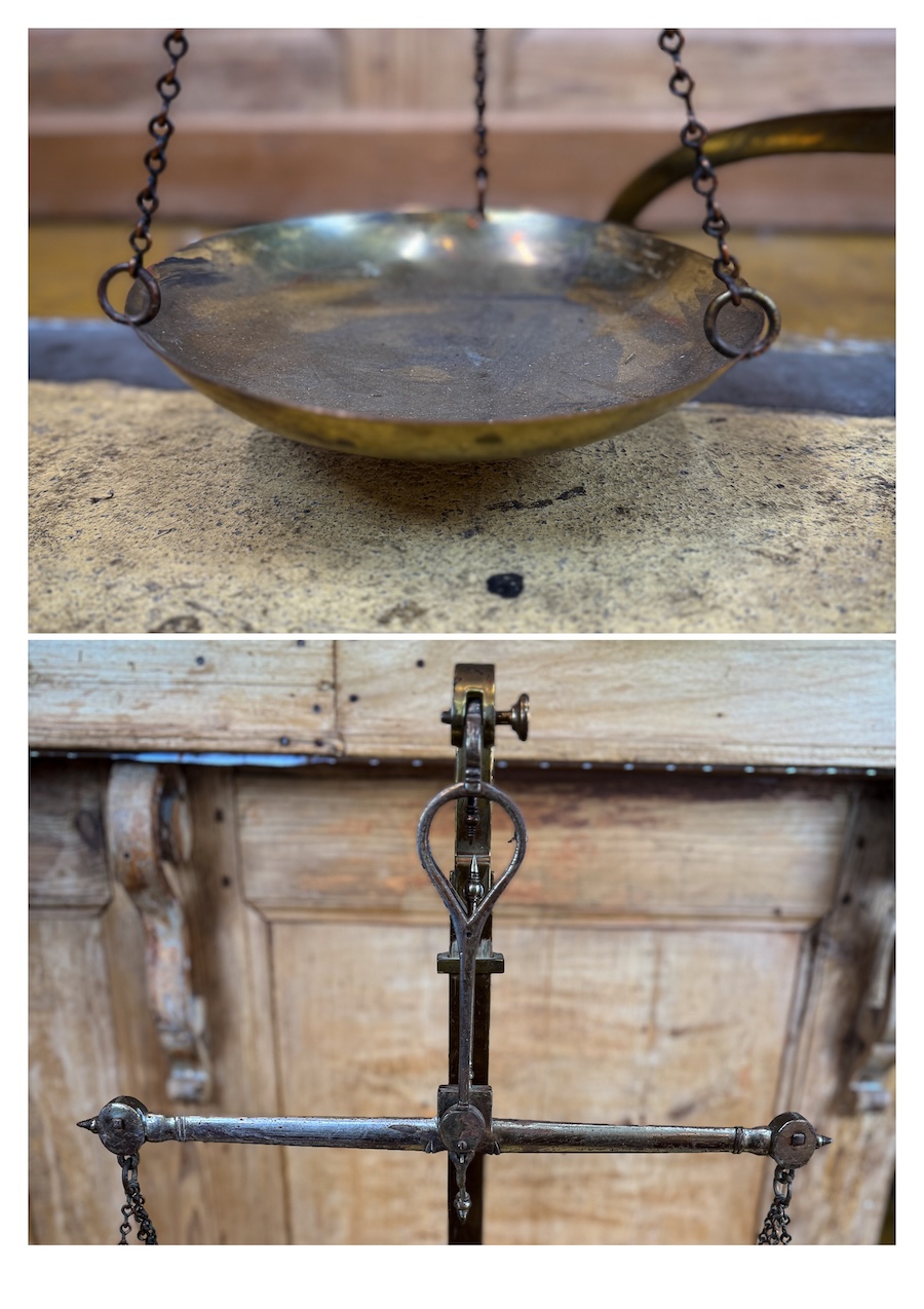 Balance à fléau ancienne vintage