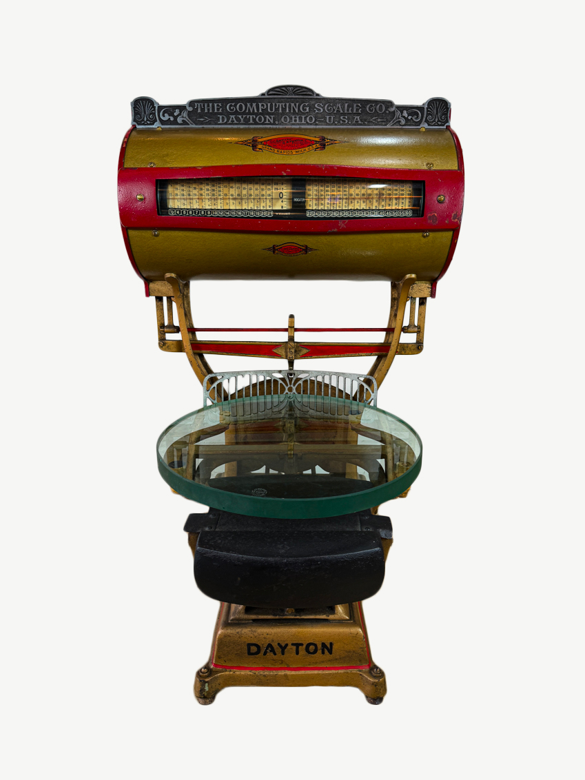 Balance de magasin Dayton vintage