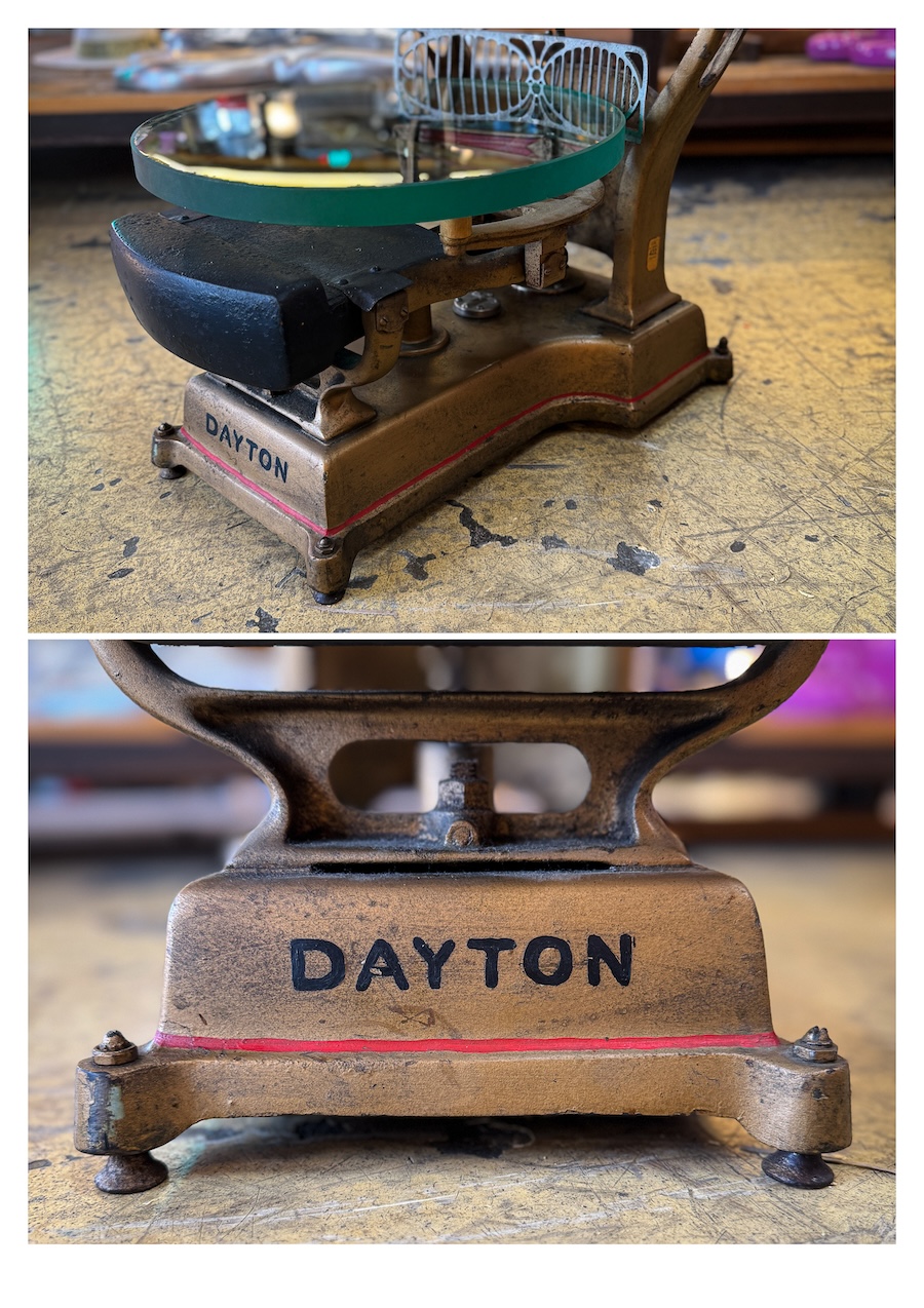 Balance de magasin Dayton brocante