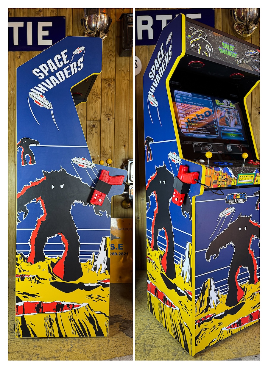 Borne Arcade Space Invaders vintage