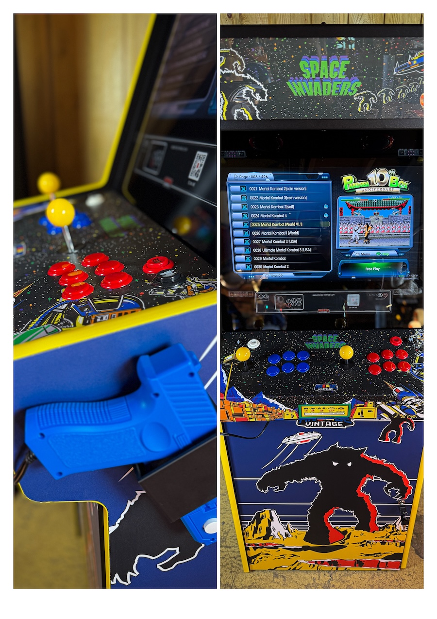 Borne Arcade Space Invaders lightgun