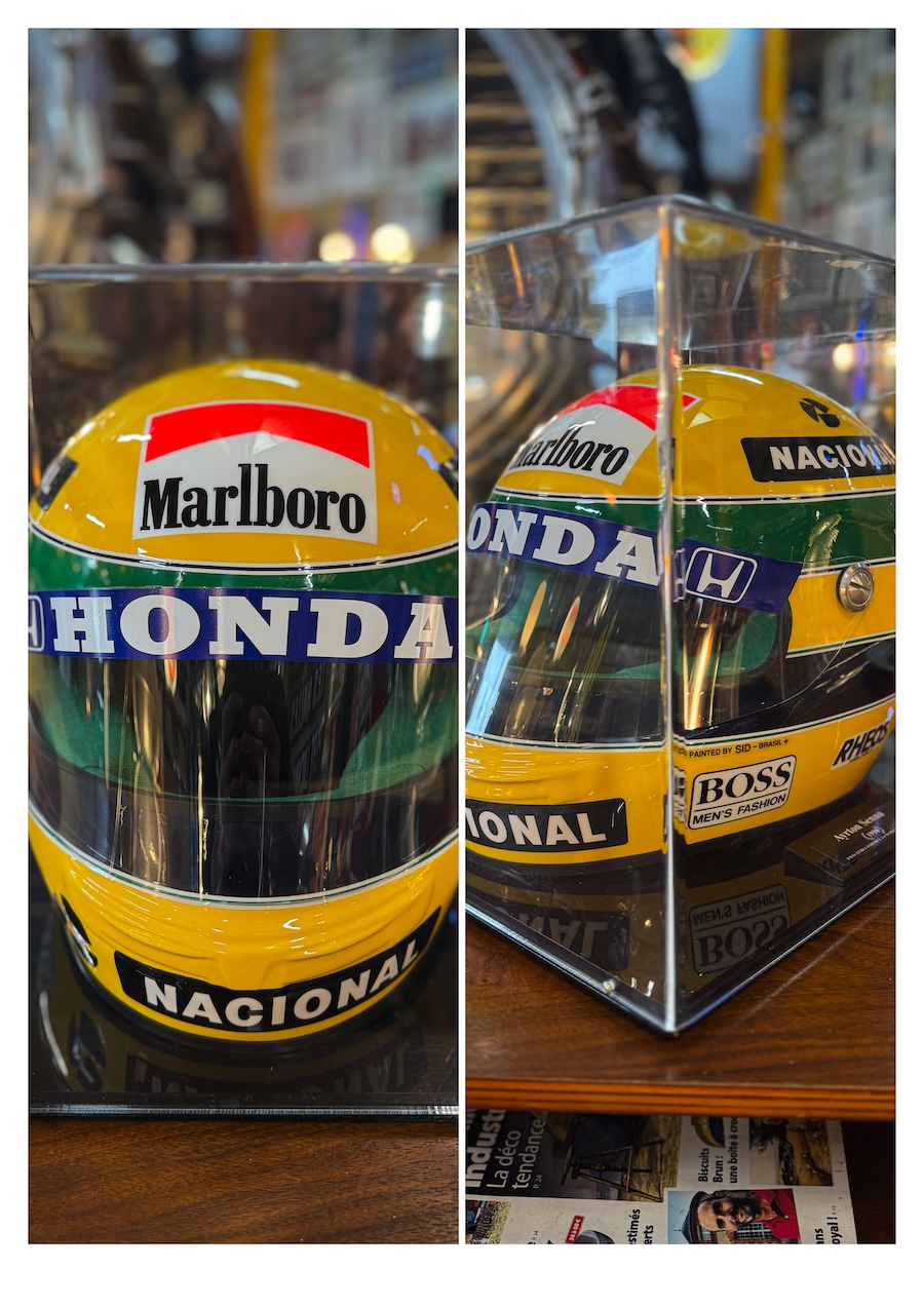 Casque original Ayrton Senna SID PAINT