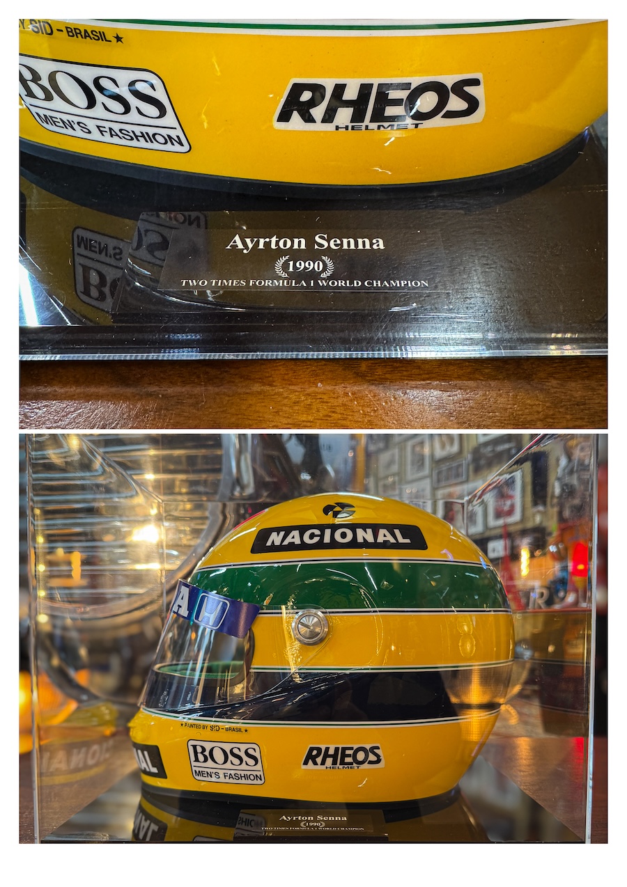 Casque officiel Ayrton Senna SID PAINT