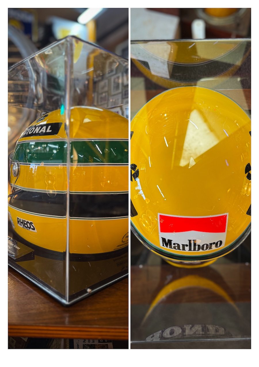 Casque authentique Ayrton Senna SID PAINT