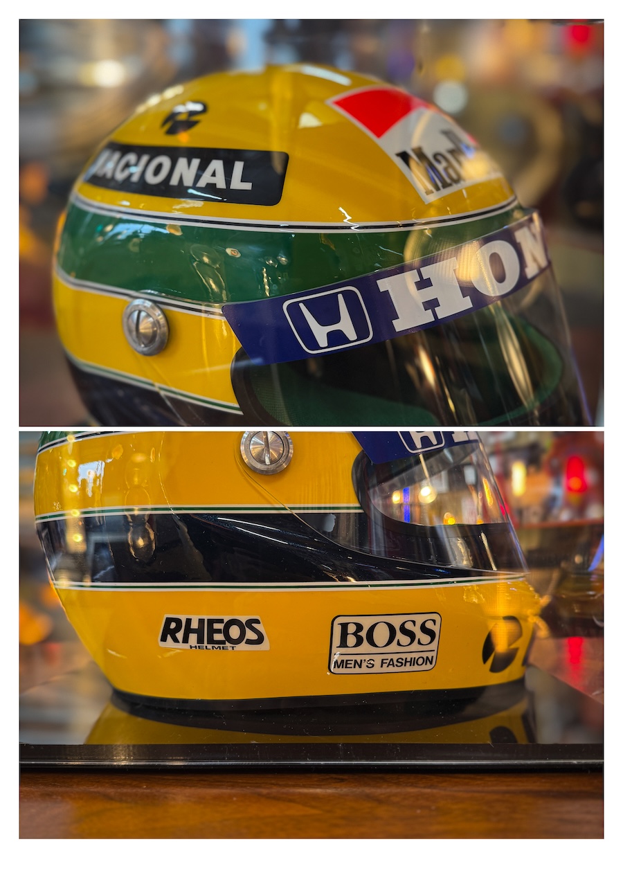 Casque collection Ayrton Senna SID PAINT