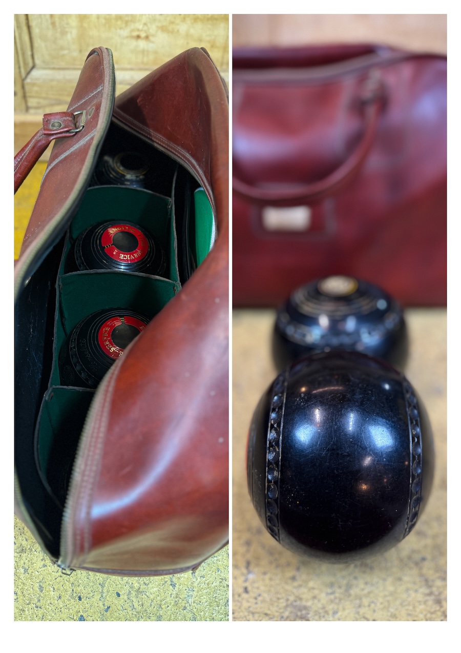 Jeu de boules boulingrin complet