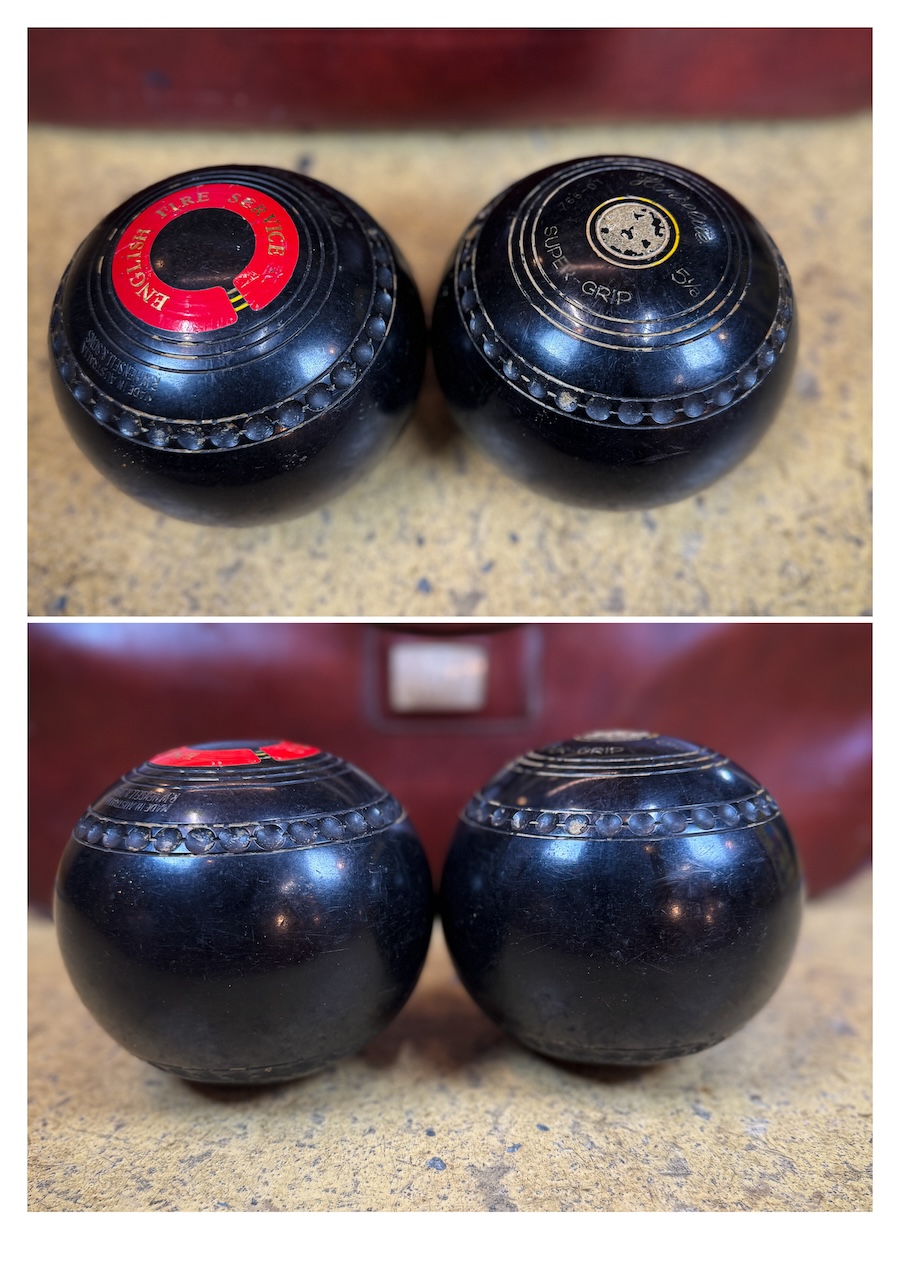 Jeu de boules boulingrin anglais