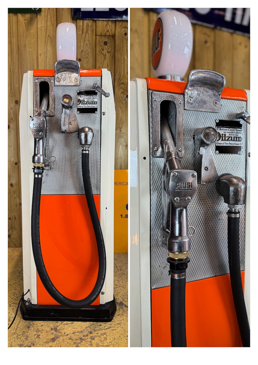 Pompe à essence Gasboy Oilzum collection