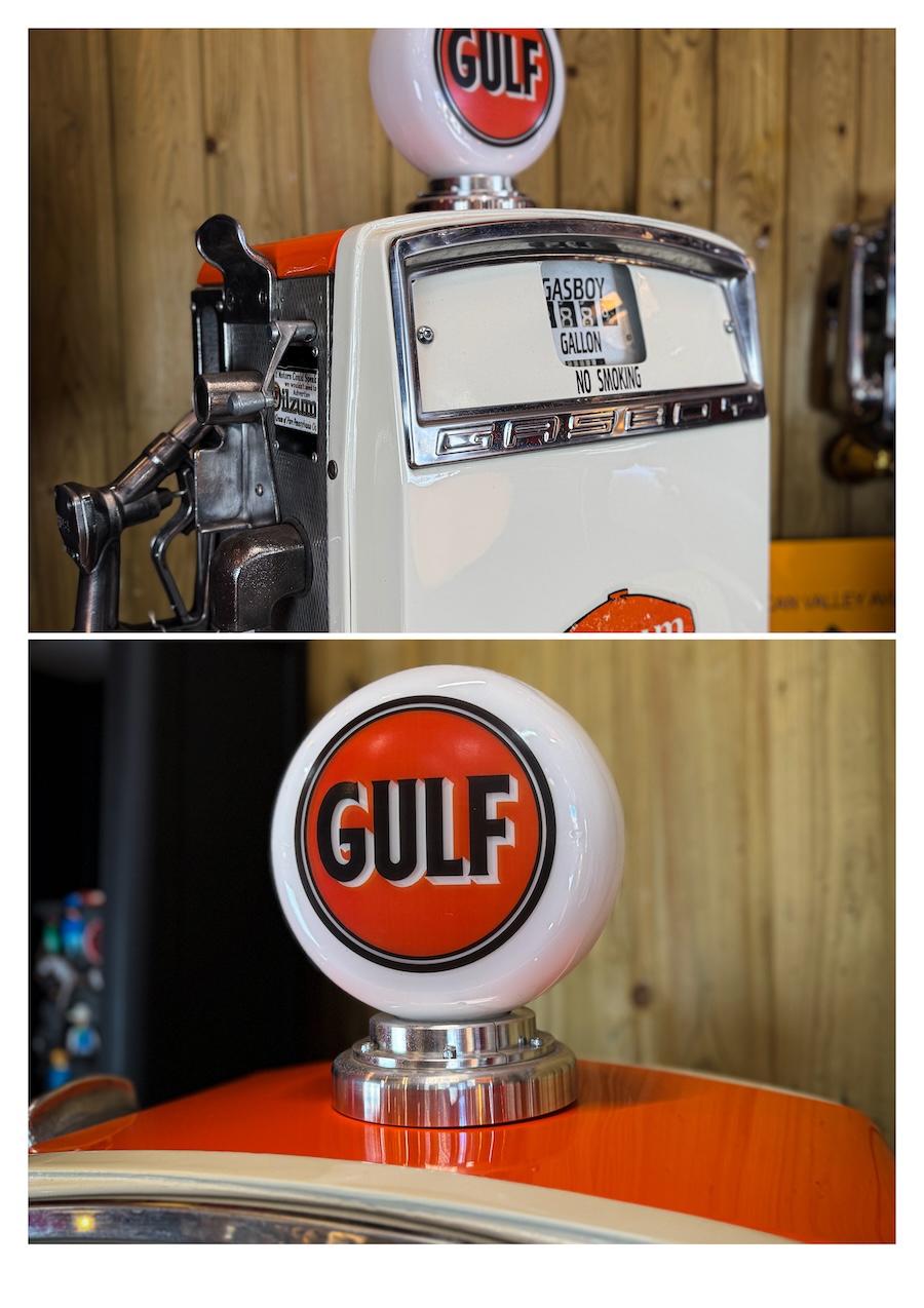 Pompe à essence Gasboy Oilzum gulf