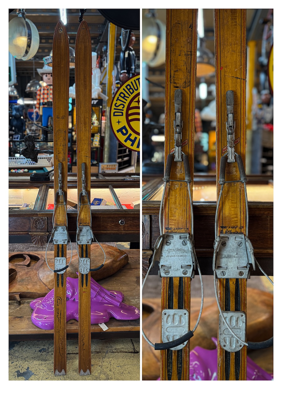 skis Rossignols Olympic 41 retro