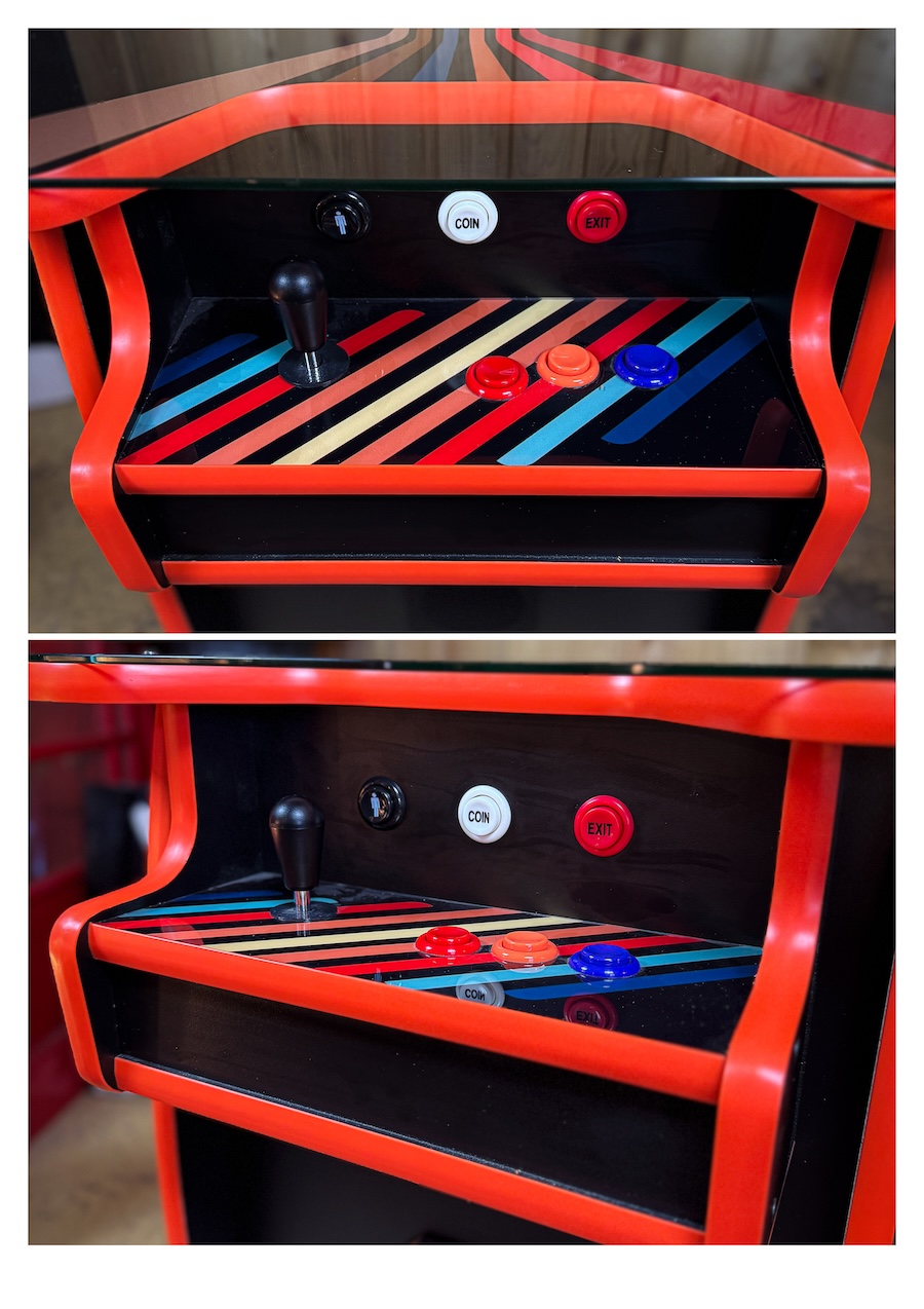 Table Cocktail multijeux pac man