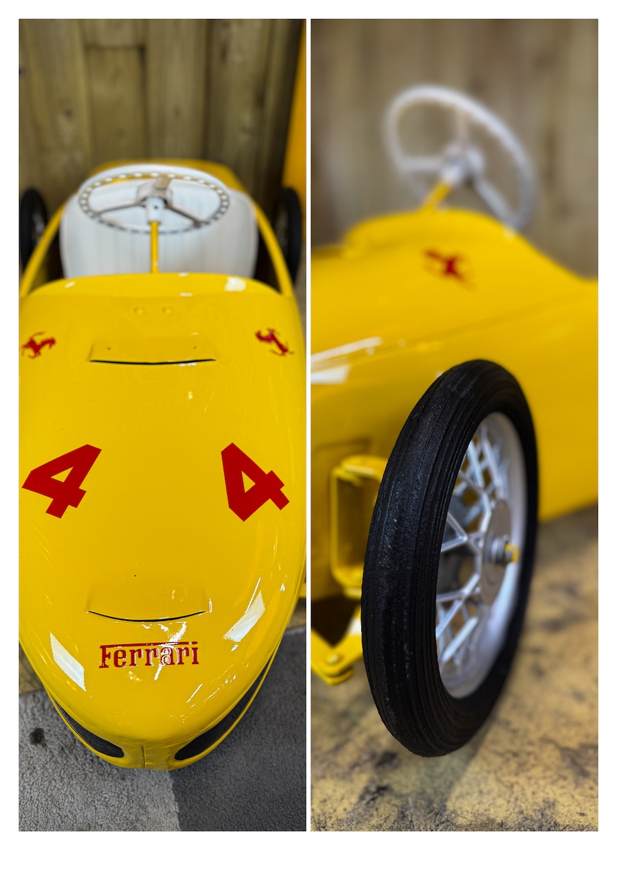 Voiture à pédales Ferrari Morellet Guerineau originale
